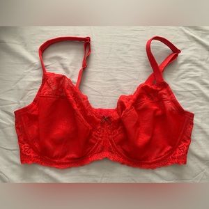Cacique laced unlined bra
